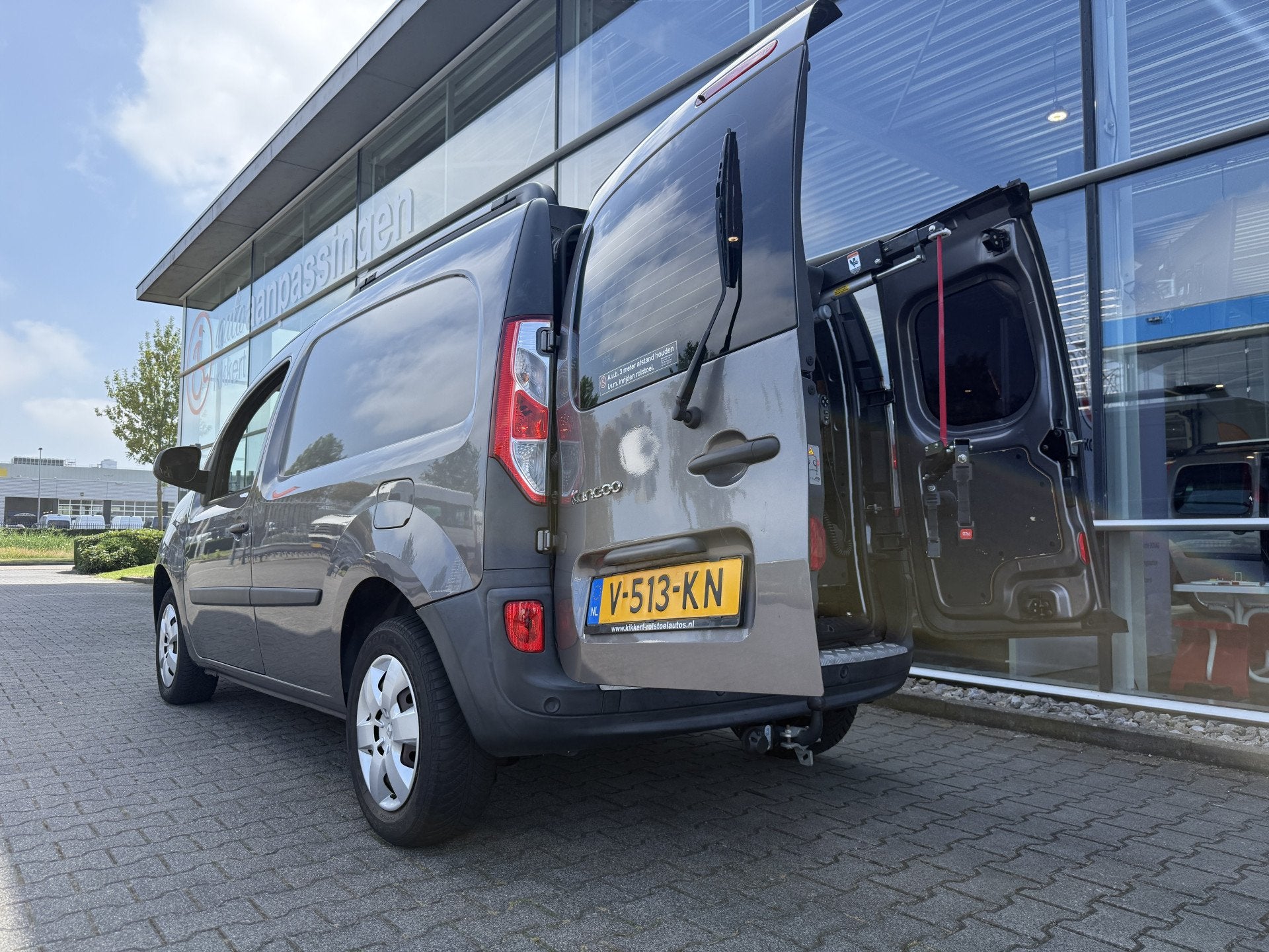 Renault Kangoo Rolstoelauto / Scootmobielauto 1.5 dCi 90 Ene, Stof, 4 cilinders, Renault, Origineel Nederlands