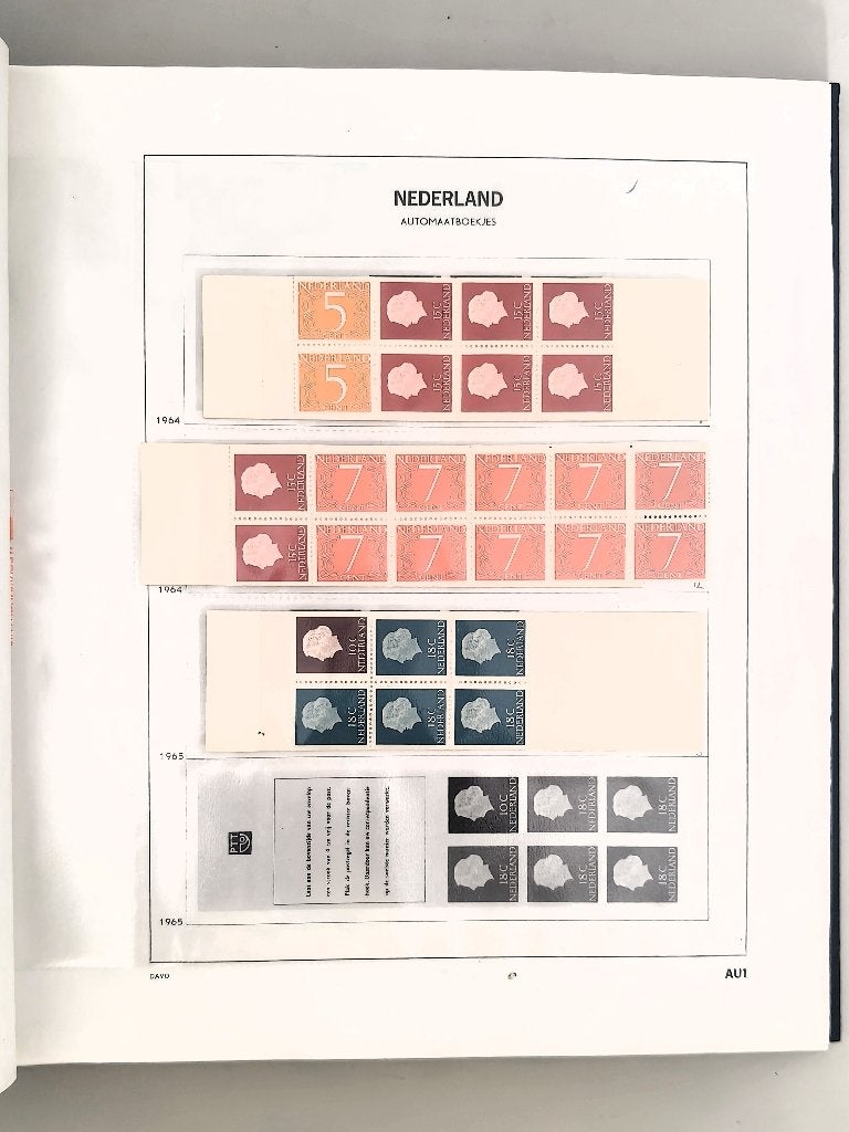 Automaatboekjes  1964 - 1989, Postzegels en Munten, Ophalen of Verzenden, Nederland