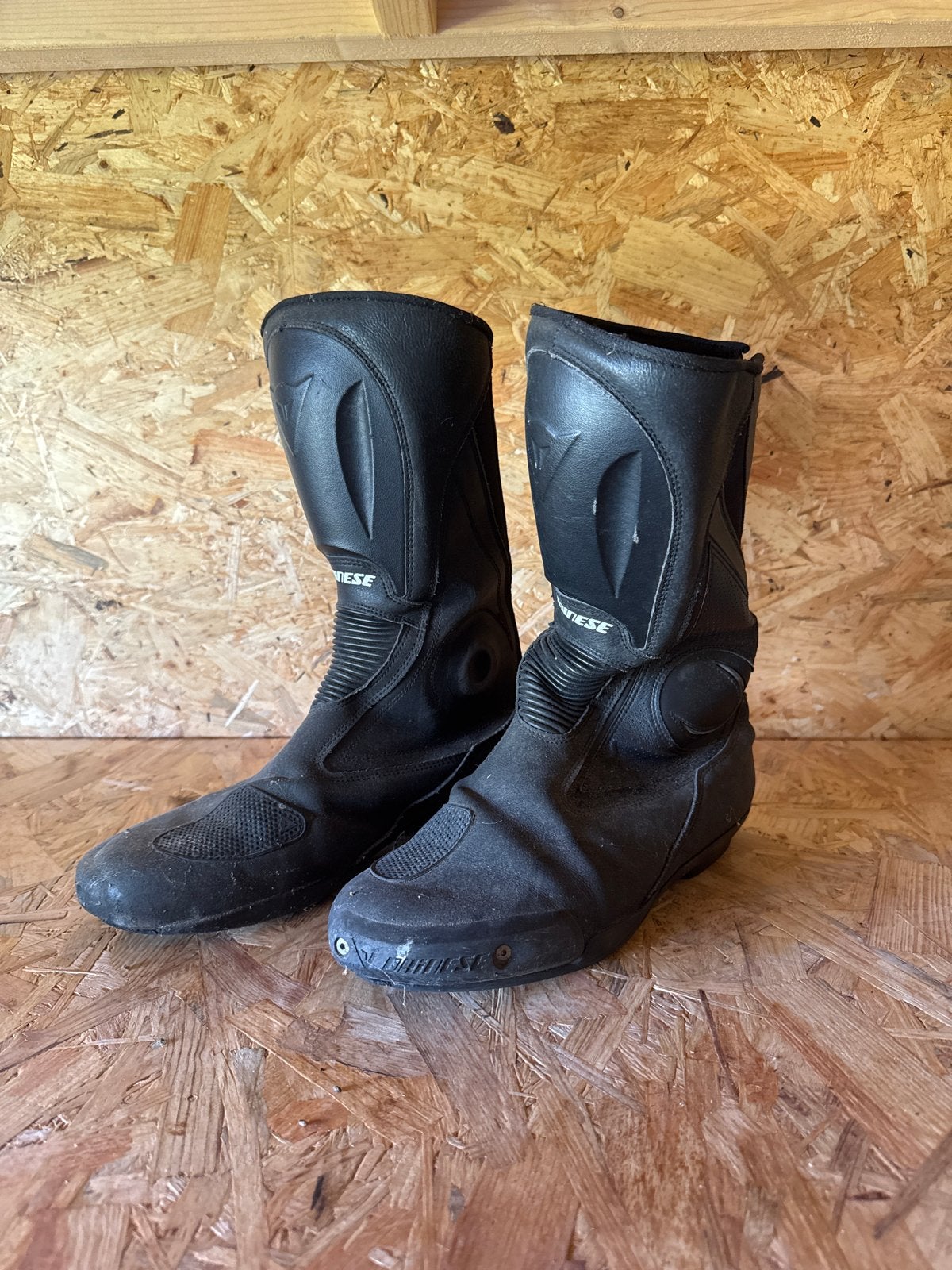 Dainese leren motorlaarzen - maat 46, Ophalen, Tweedehands, Heren, Laarzen