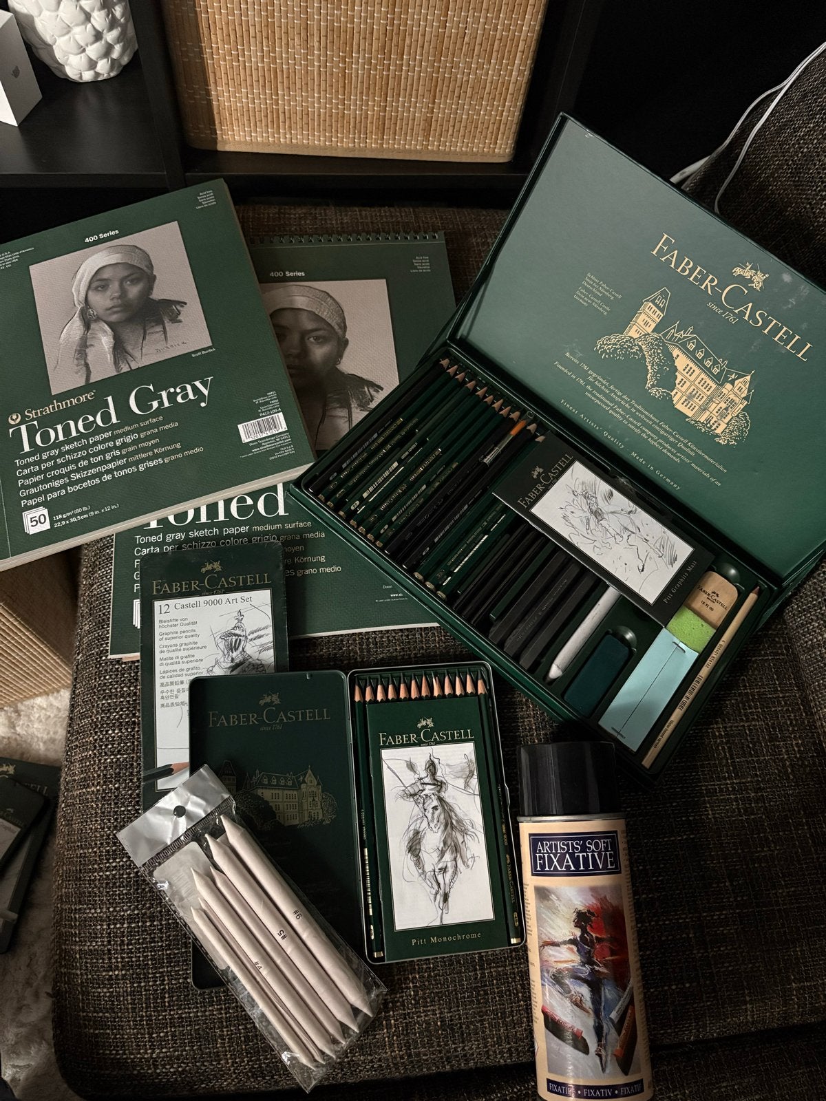 Faber-Castell Tekenset & Strathmore Papier, Ophalen of Verzenden, Zo goed als nieuw, Boek of Gids