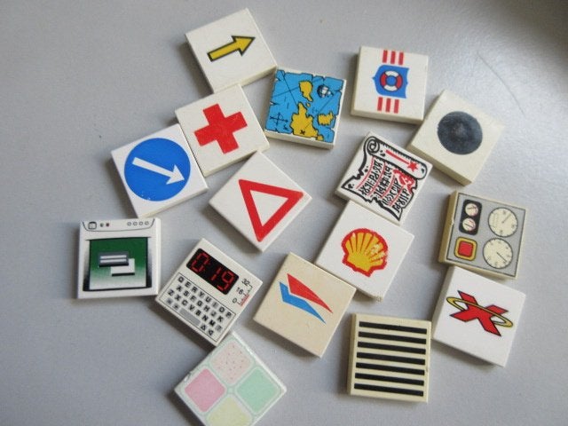 nr. 6926, Bedrukte tegeltjes., Kinderen en Baby's, Speelgoed | Duplo en Lego, Ophalen of Verzenden, Gebruikt, Complete set, Lego