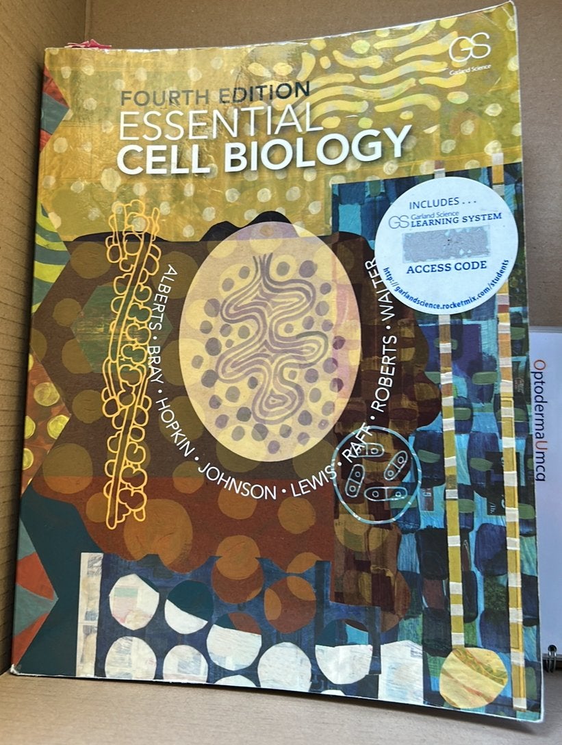 Essential cell biology, fourth edition, Boeken, Ophalen of Verzenden, Beta, Gelezen, WO