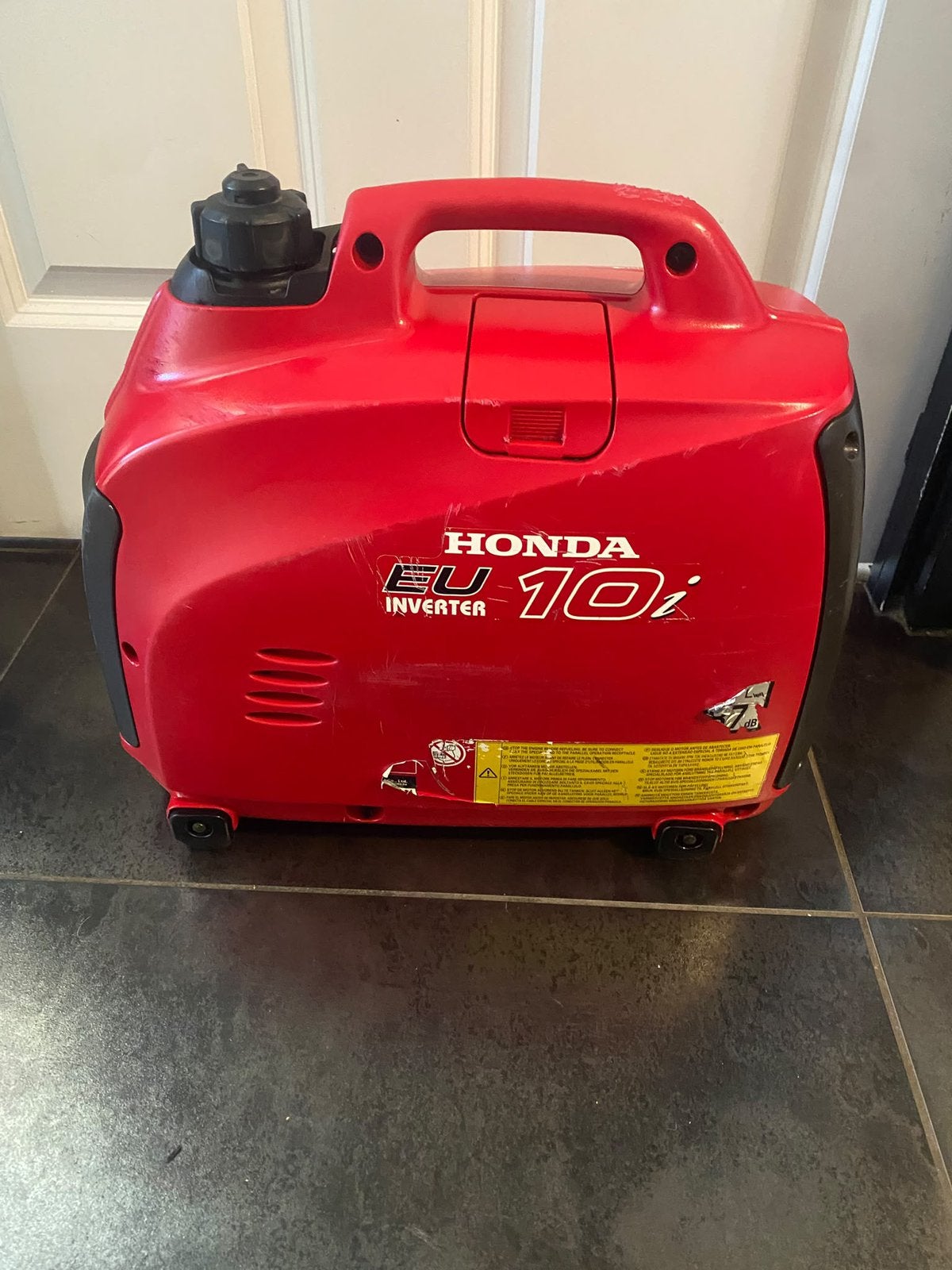 Honda aggregaat eu10i, Ophalen, Zo goed als nieuw, Minder dan 5 kVA, Benzine