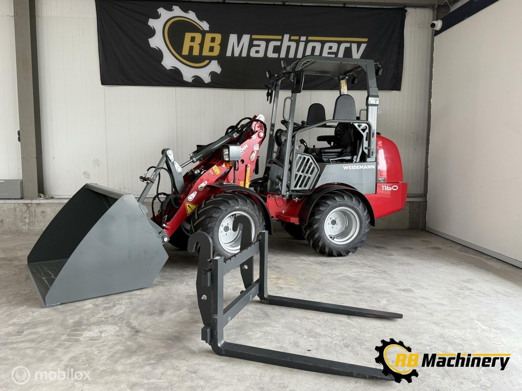 Weidemann 1160 Special (nieuw met volledige garantie), Wiellader of Shovel