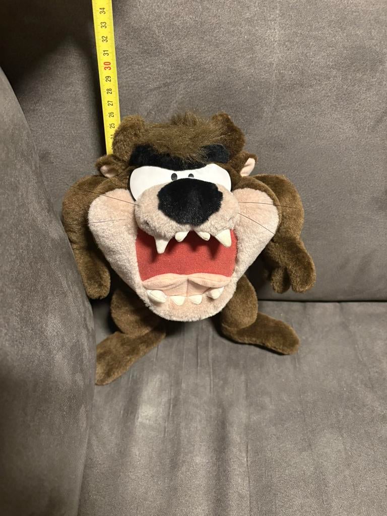 Knuffel tazmanian devil, Ophalen of Verzenden, Zo goed als nieuw, Overige typen