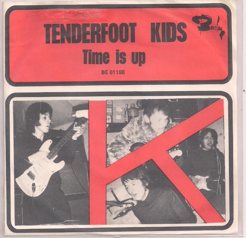 Tenderfoot Kids- Time is Up/ Intoxication, Verzenden, 7 inch, Pop, Fotohoes