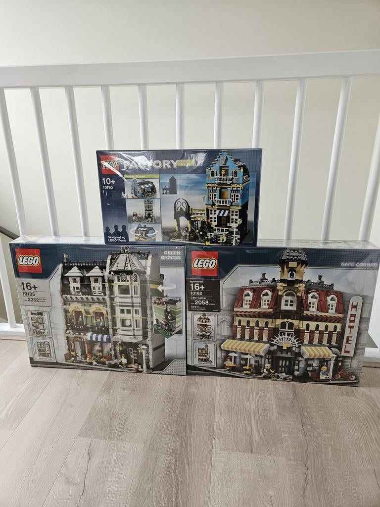 Lego 10190 10185 10182, Overige thema's, Lego, Nieuw, Ophalen of Verzenden