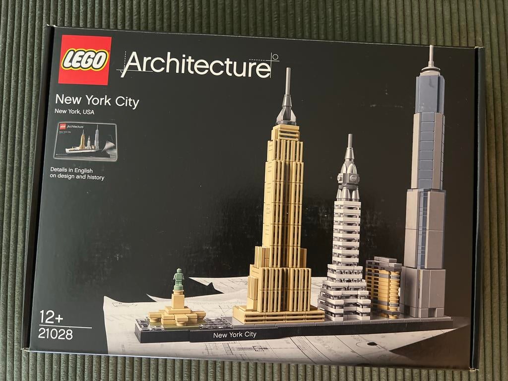 LEGO Architecture 21028 New York City Skyline, Compleet, Lego, Architecture, Ophalen of Verzenden