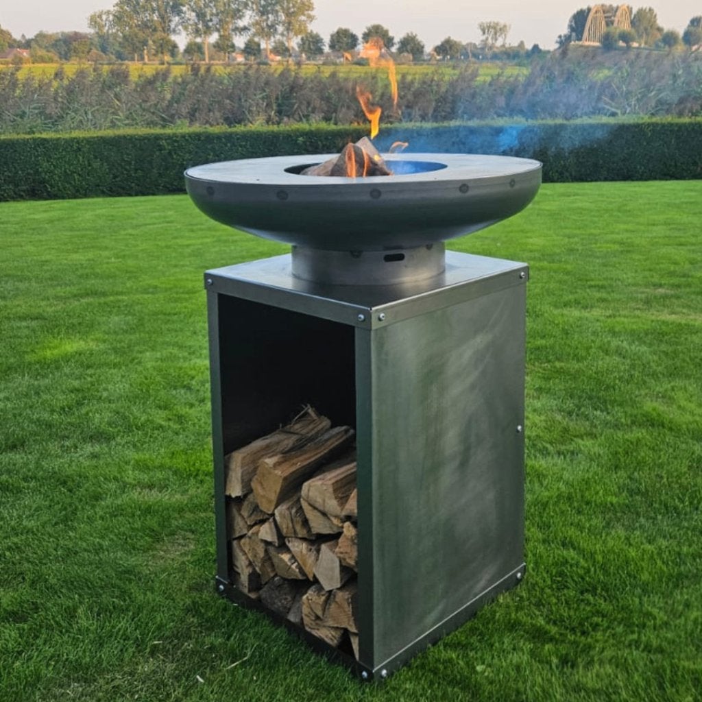 Plancha Blokland / BBQ tafel / Vuurschaal hoog, Info@dekachelerij.nl, Nieuw, Ophalen of Verzenden, Coevorderstraatweg 63