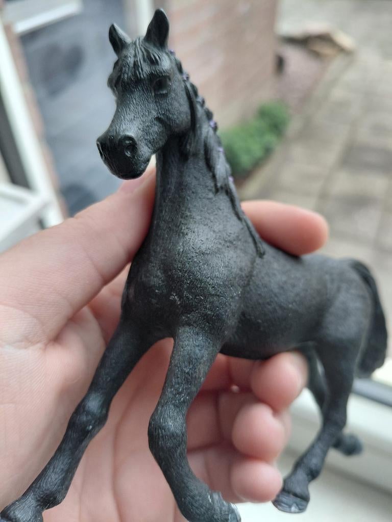 Schleich exclusive müller arabier merrie, Ophalen of Verzenden, Zo goed als nieuw, Paard, Beeldje of Figuurtje