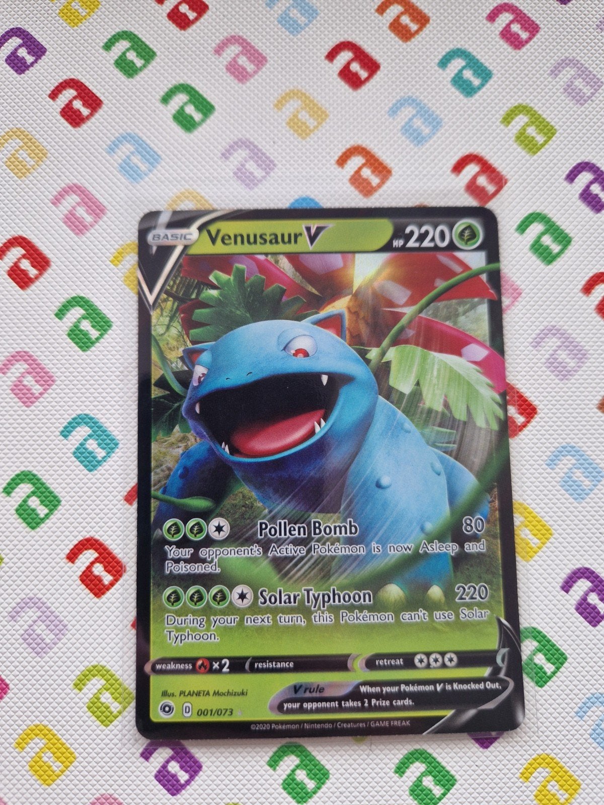 Venusaur V Pokémon kaart (001/073), Hobby en Vrije tijd, Verzamelkaartspellen | Pokémon, Ophalen of Verzenden