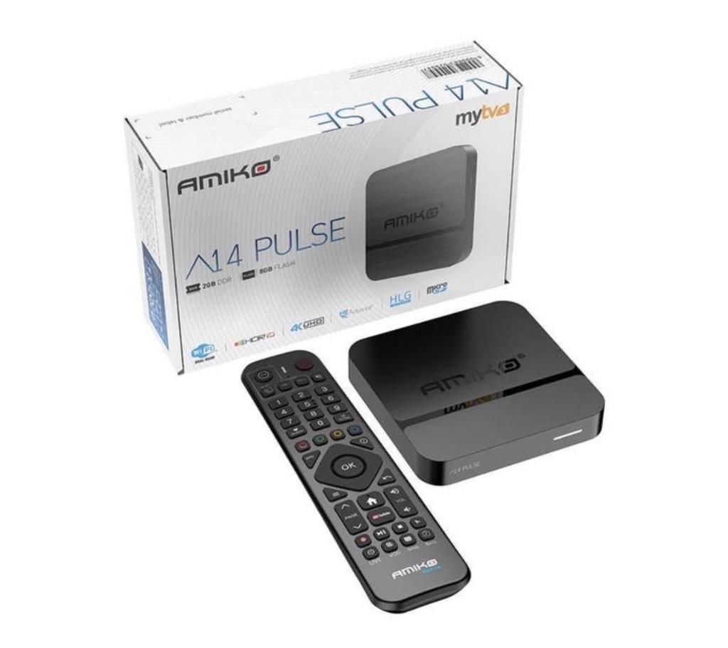 Amiko A14 PULSE IPTV Set Top Box, Verzenden, Nieuw, HDMI, Minder dan 500 GB