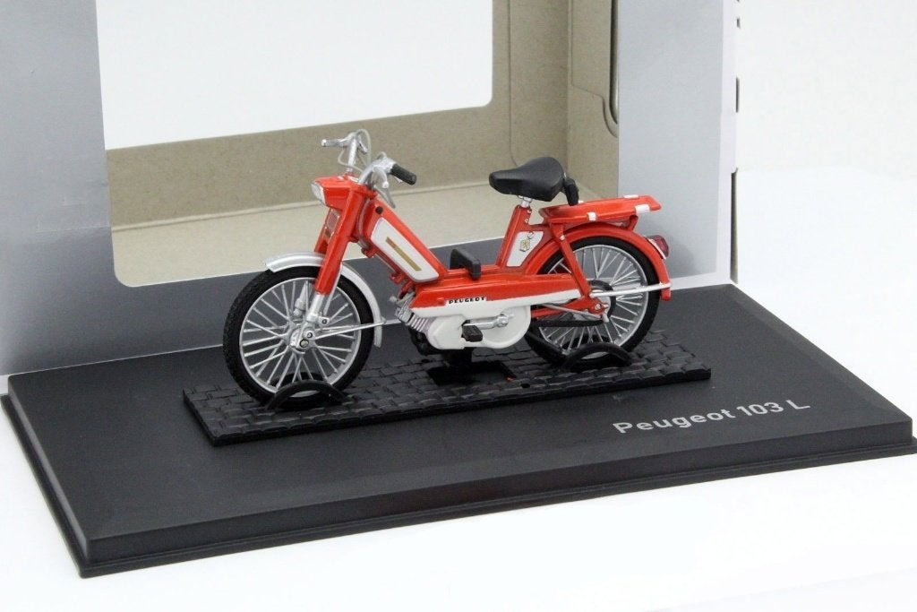 Peugeot 103 L 104 Mobylette Motobecane VeloSolex Triporteur, Hobby en Vrije tijd, Modelauto's | 1:18, Nieuw, Motor, Norev, Ophalen of Verzenden