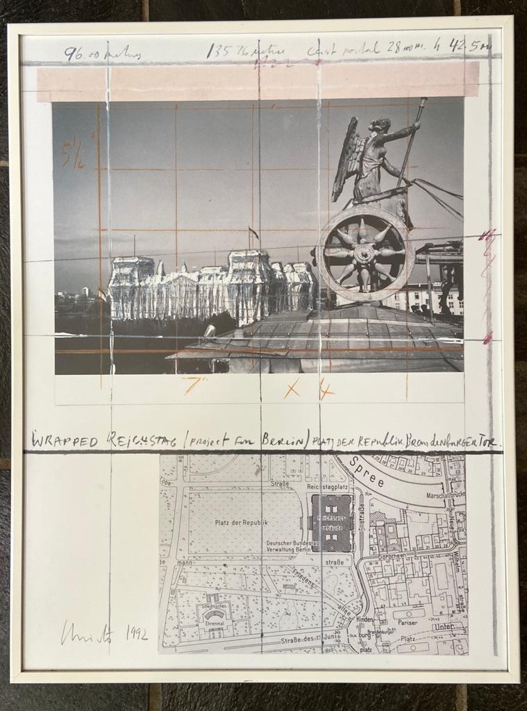 Christo & Jeanne-Claude, “Wrapped Reichstag”, Ophalen