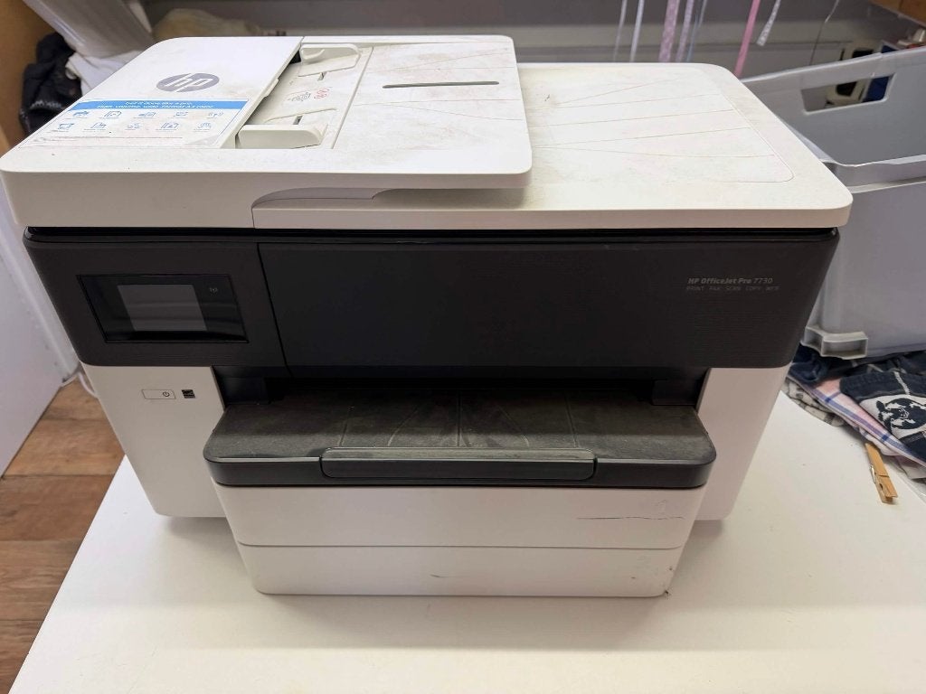 HP OfficeJet Pro 7730 printer, Ophalen, Hp, Gebruikt, Inkjetprinter