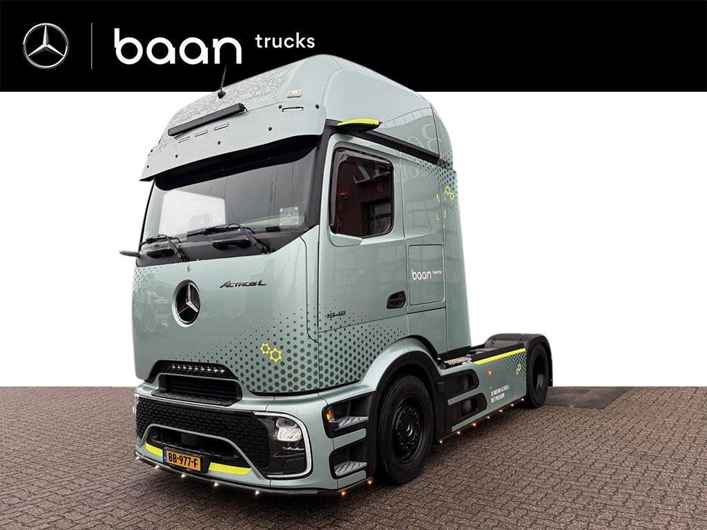 Mercedes-Benz Actros 1848 LS CO2-klasse 3 | GigaSpace | voll, Auto's, Stof, Bedrijf, Diesel, 2 stoelen