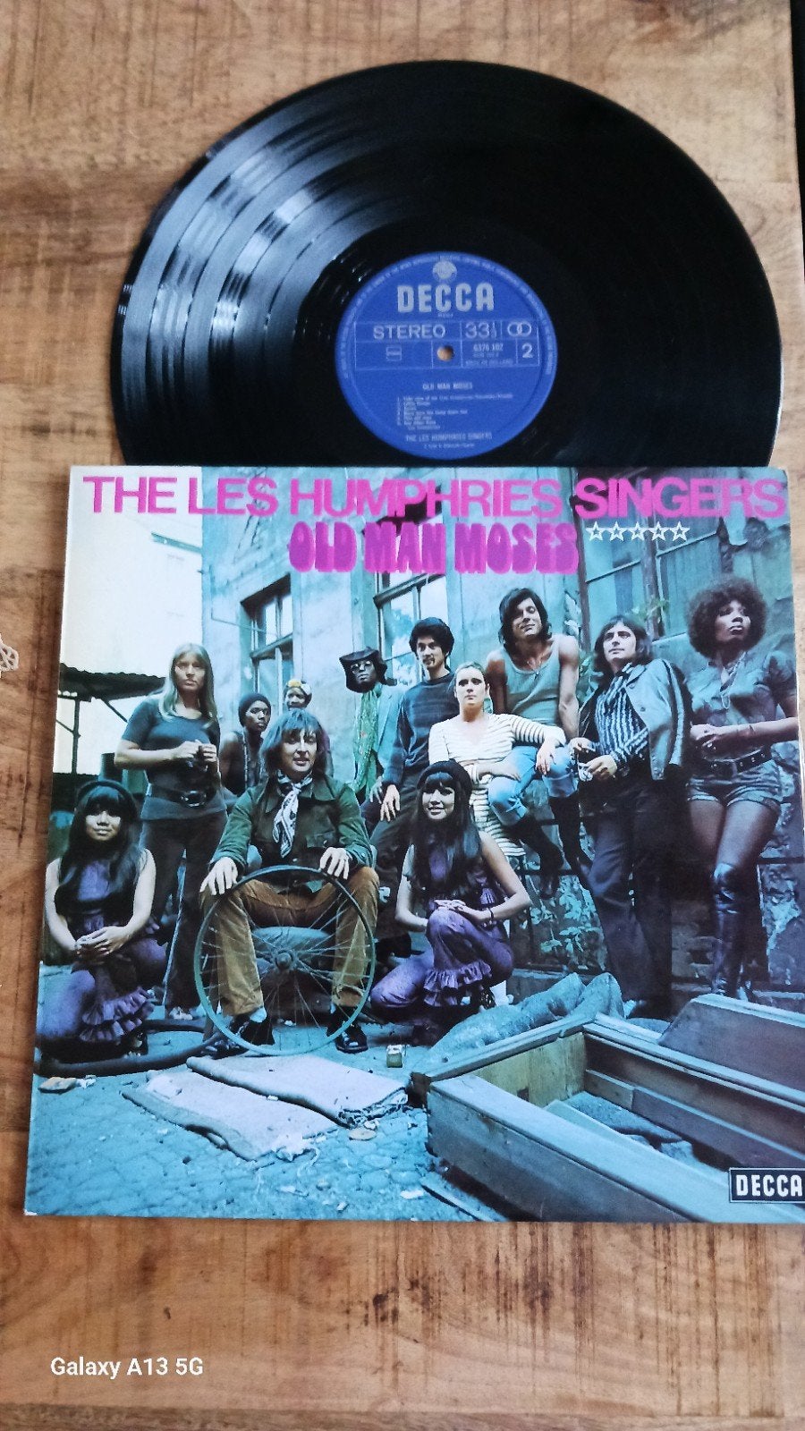 The Les Humphries Singers - Old Man Moses LP (Decca), LP, Gebruikt, Pop, Ophalen of Verzenden