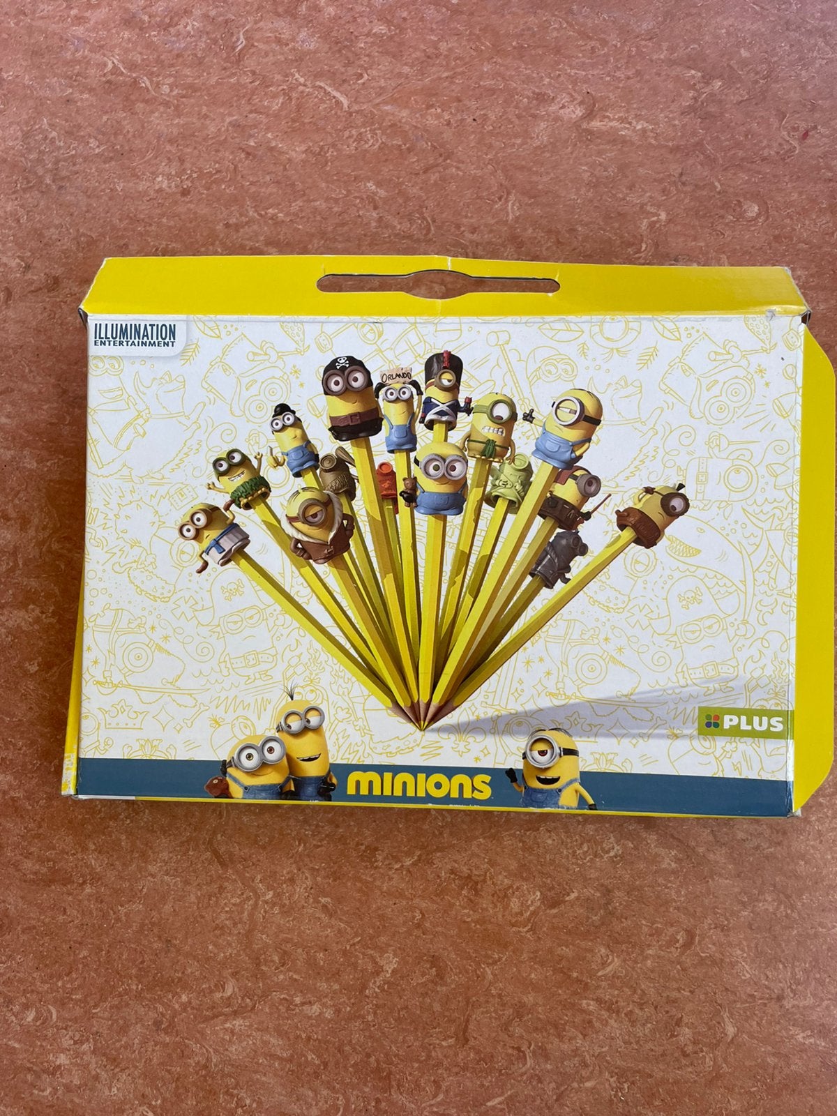 Minions poppetjes potlood, Ophalen, Zo goed als nieuw