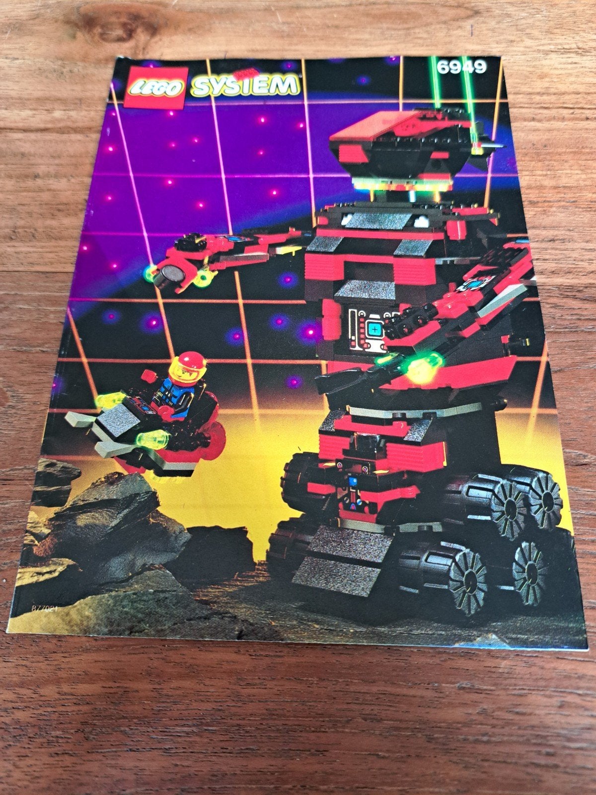 LEGO Instructieboek Space Spyrius: Robo-Guardian (6949), Lego, Overige typen, Ophalen of Verzenden, Zo goed als nieuw