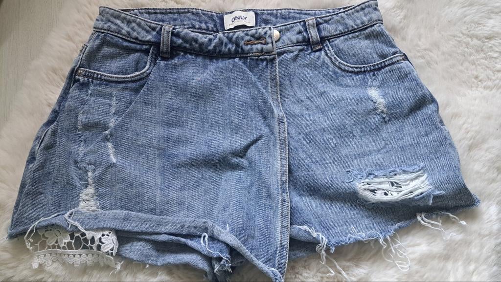Korte broek/rok Only maat S, Kleding | Dames, Only, Kort, Blauw, Ophalen of Verzenden