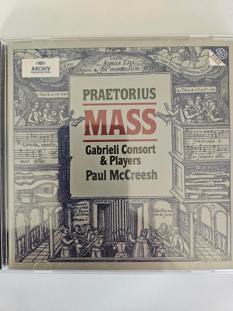 Praetorius Mass - Gabrieli Consort & Players, Paul McCreesh, Ophalen of Verzenden, Middeleeuwen en Renaissance, Zo goed als nieuw