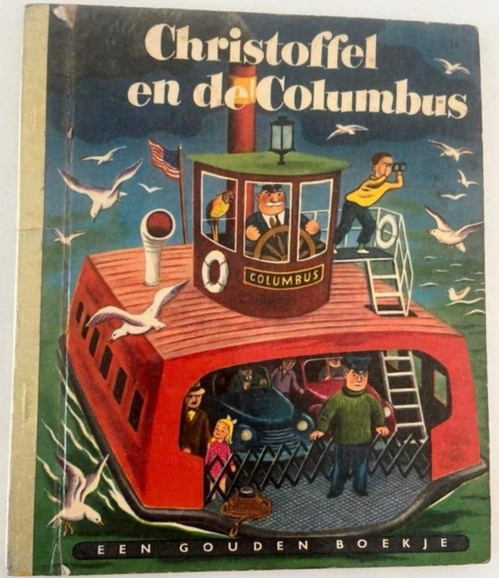 Christoffel en de Columbus - Een Gouden Boekje, Ophalen of Verzenden, Gelezen