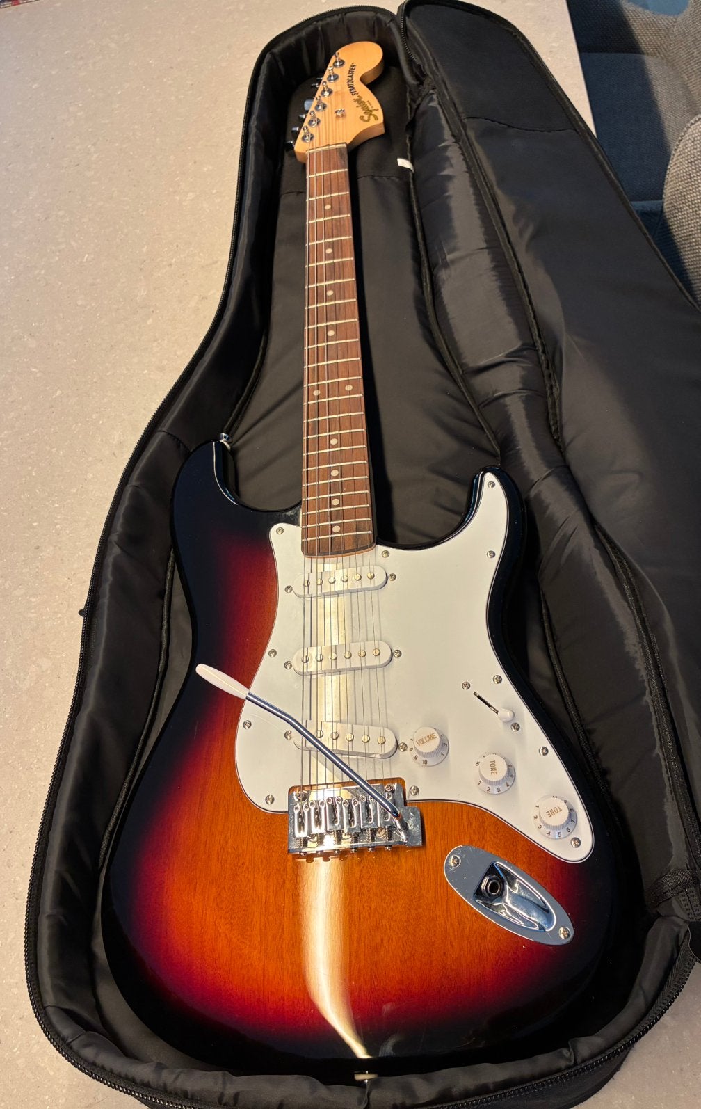 Electrische gitaar en versterker (complete set), Ophalen, Fender, Met versterker, Zo goed als nieuw