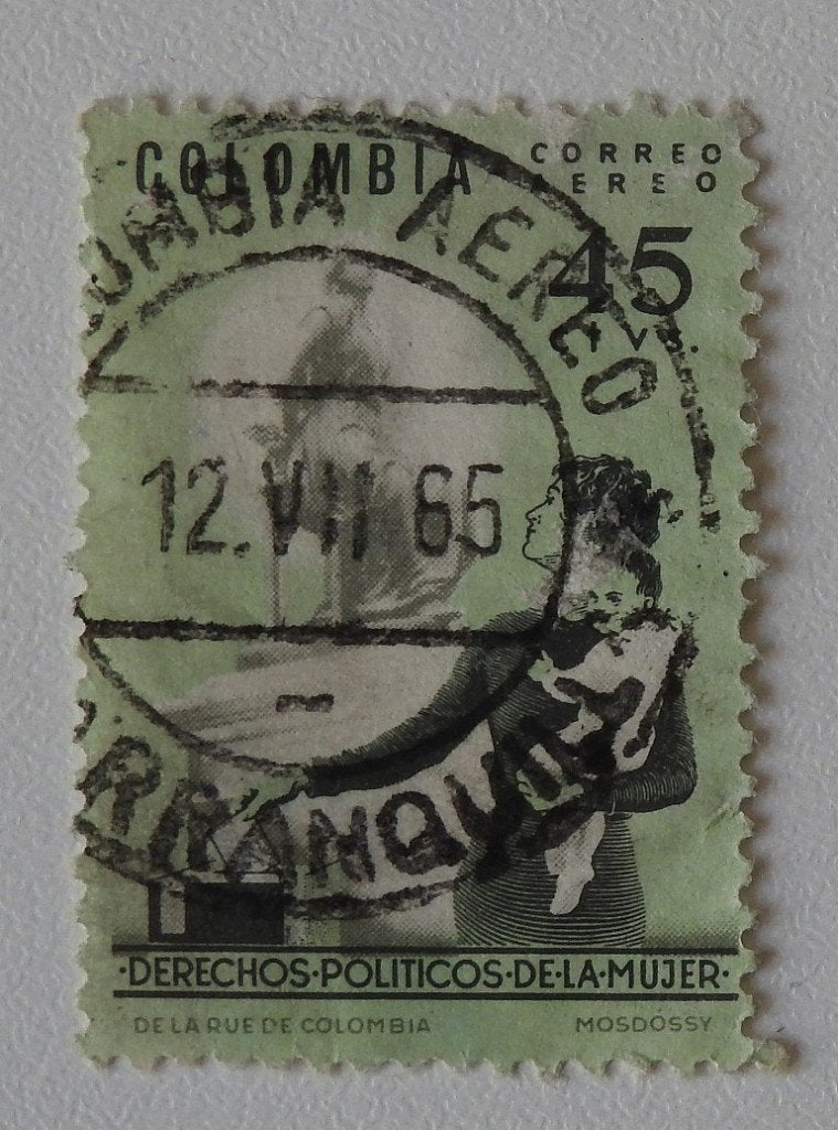 Postzegel Colombia 1965, Verzenden, Gestempeld, Zuid-Amerika