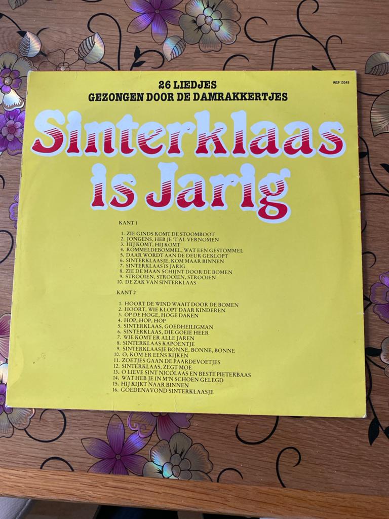 Sinterklaas is Jarig - De Damrakkertjes LP (26 Liedjes), Ophalen of Verzenden, Gebruikt, Sinterklaas