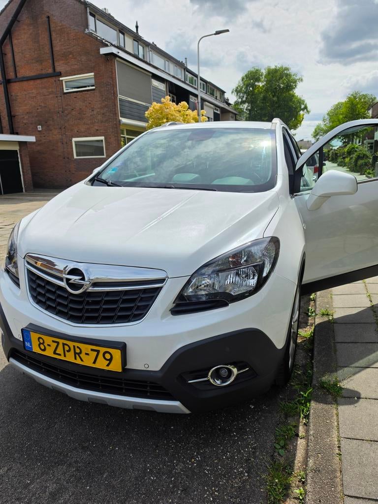 Opel Mokka 1.4 Turbo 16V S&S 103KW H6 2015 Wit, Auto's, Opel, Voorwielaandrijving, 4 cilinders, Wit, Origineel Nederlands
