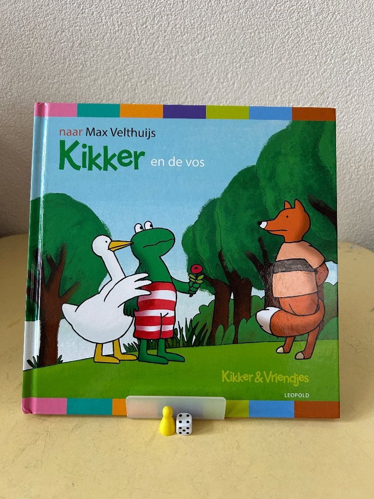 Kikker en de vos - Max Velthuijs (ISBN 9789025879983), 3 tot 4 jaar, Max Velthuijs, Ophalen of Verzenden, Zo goed als nieuw