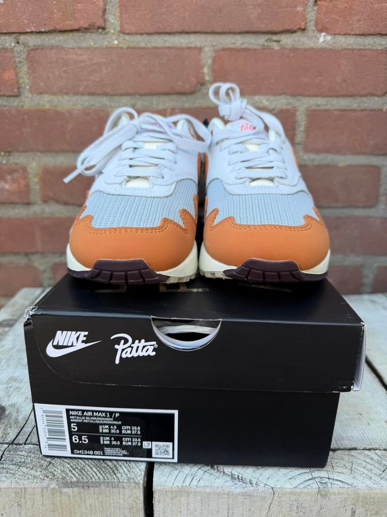 Nike Air Max 1 x Patta Waves Monarch, Ophalen, Nieuw, Overige kleuren, Sneakers of Gympen