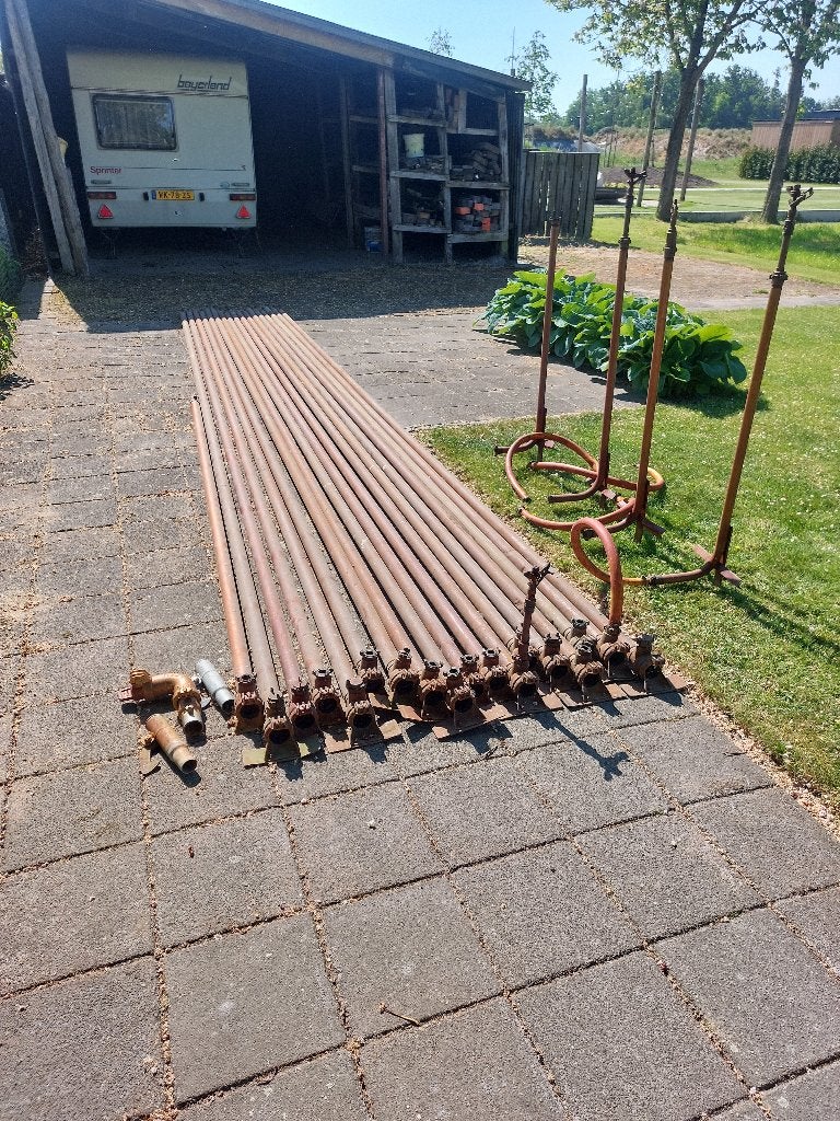 Beregeningsbuizen, Ophalen, Gebruikt, Cirkelsproeier