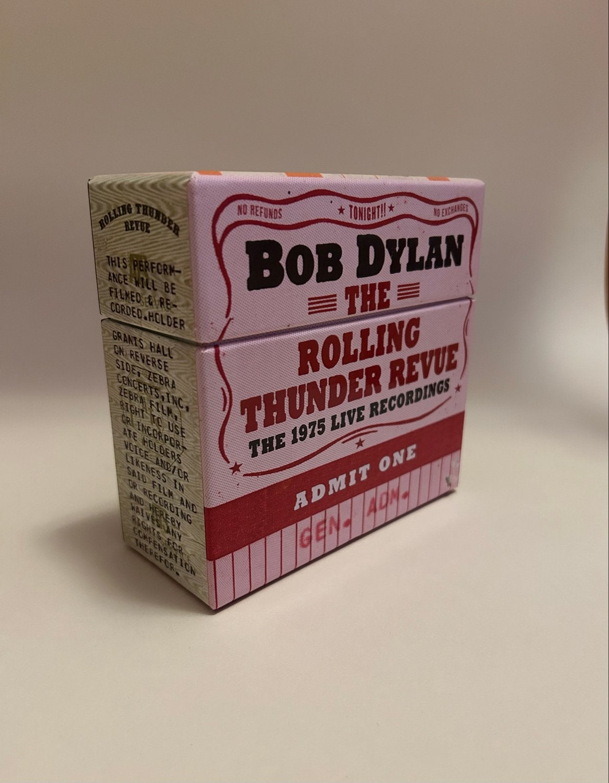 Bob Dylan - The Rolling Thunder Revue: CD box 1975 recording, Ophalen of Verzenden, Zo goed als nieuw, Boxset, Bonusmateriaal