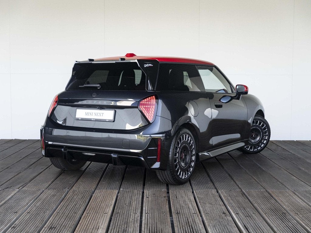 MINI 3-Deurs Cooper SE John Cooper Works + XL-pakket | Rally, Auto's, Mini, Stuurwielverwarming, Gebruikt, Zwart, Met garantie (alle)