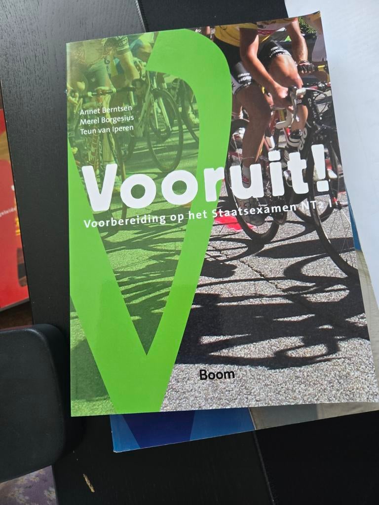 Vooruit! Voorbereiding op het Staatsexamen NT2, Ophalen of Verzenden, Alpha, Overige niveaus, Annet Berntsen, Merel Borgesius, Teun van Iperen