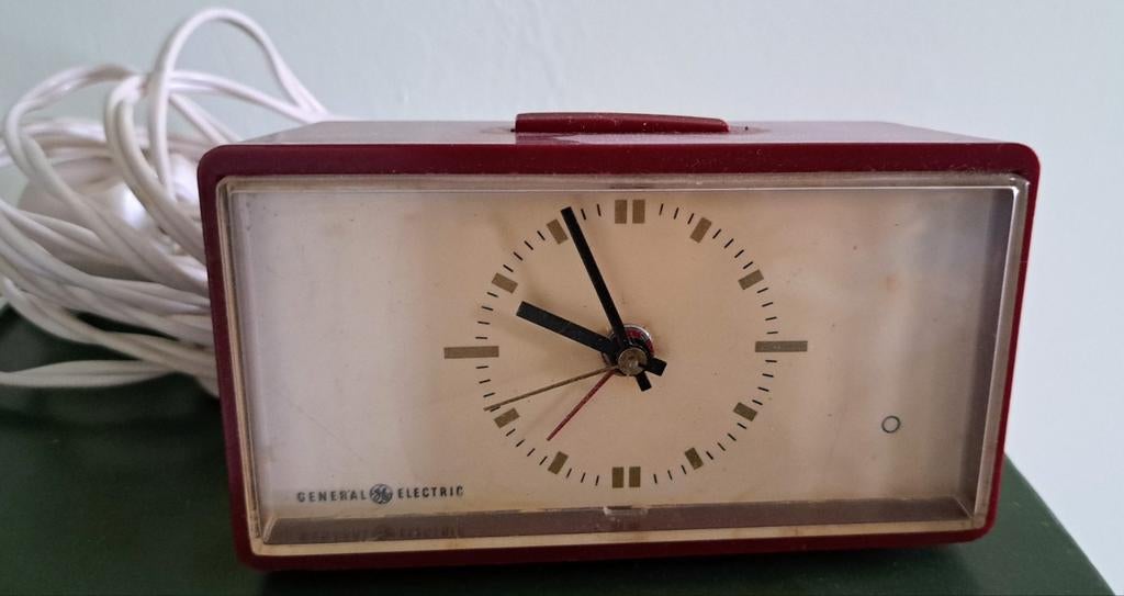 Vintage wekker van General Electra, Ophalen of Verzenden, Gebruikt