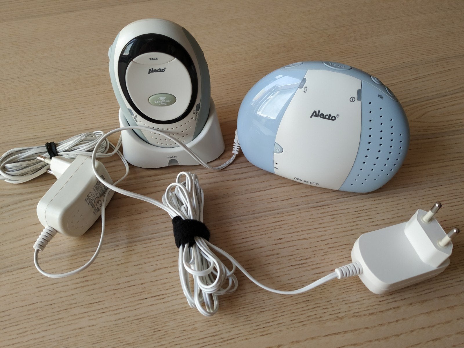 Alecto Babyfoon DBX-85 ECO, Ophalen of Verzenden, Gebruikt, Minder dan 100 meter, Terugspreekfunctie