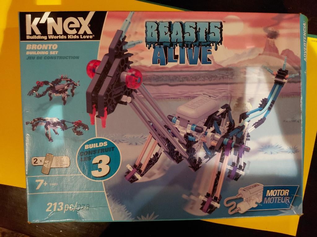 K'NEX beasts alive, bouwpakket NIEUW!, Ophalen of Verzenden, Nieuw, K'nex