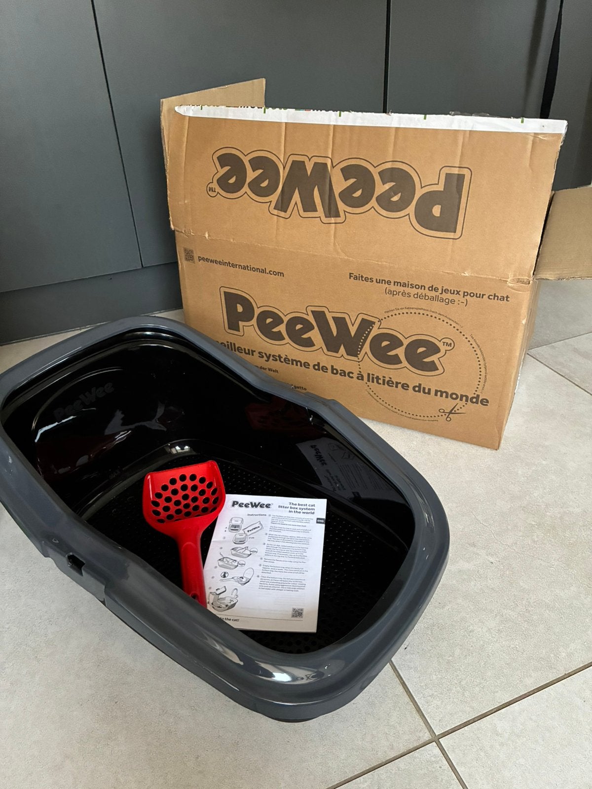 Peewee kattenbak als nieuw, Ophalen of Verzenden, Kat