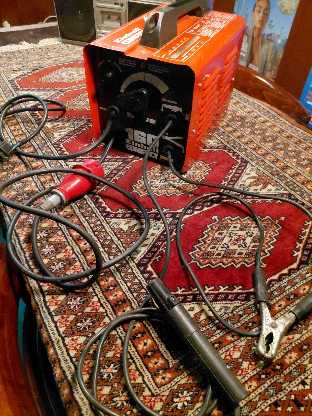 Einhell 160 Compact Lasapparaat - 220V/380V, Ophalen