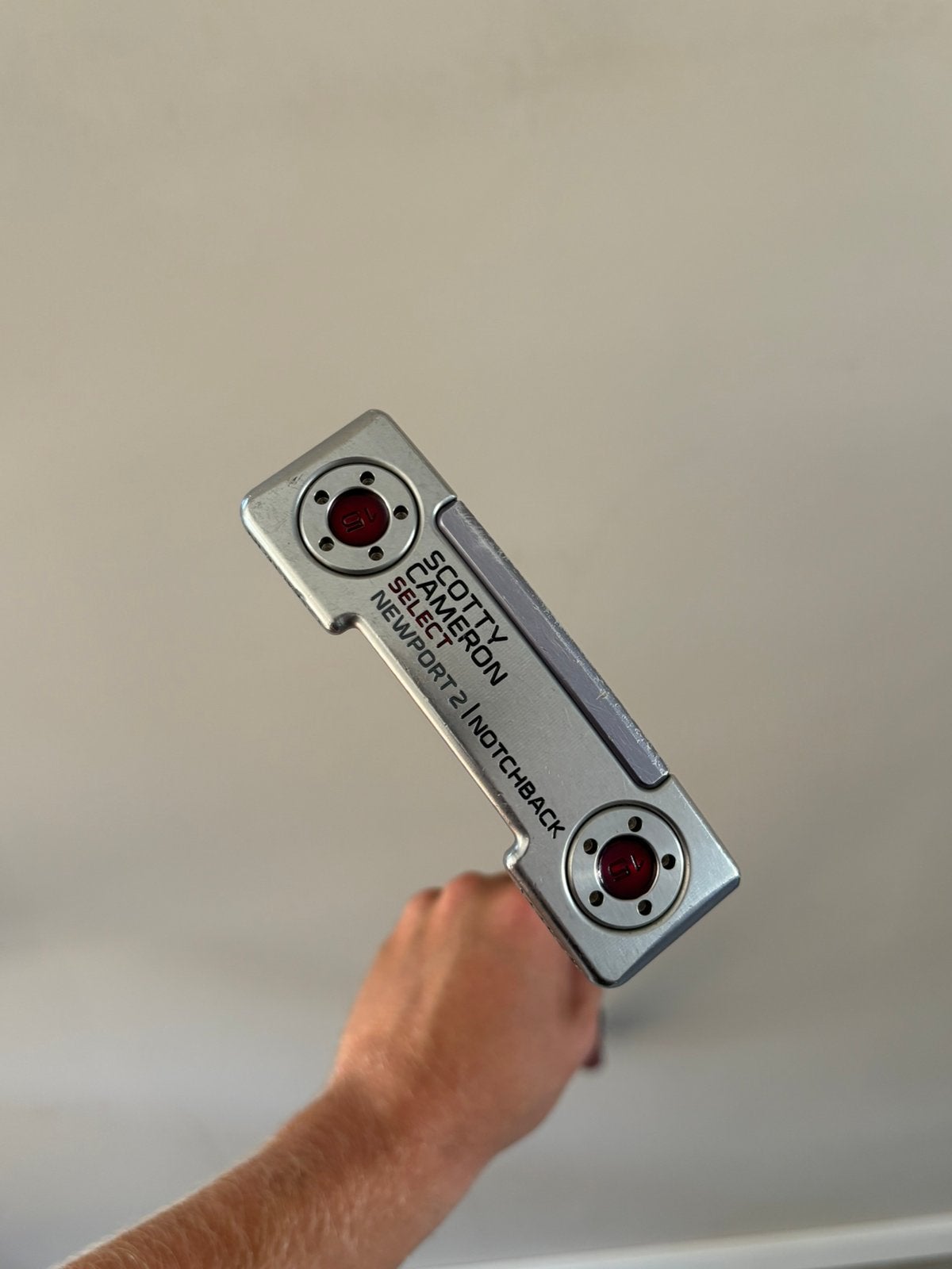 Scotty Cameron Newport 2 Notchback Putter, Sport en Fitness, Golf, Scotty Cameron, Scotty Cameron, Ophalen of Verzenden, Zo goed als nieuw
