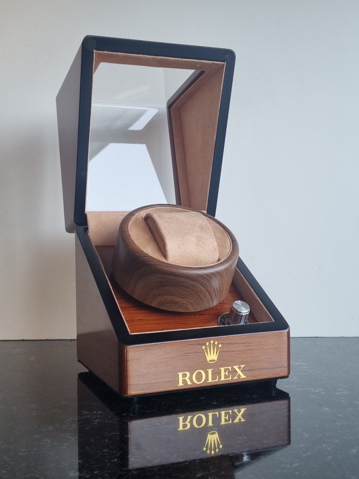 Rolex Watch Winder, Ophalen of Verzenden, Staal, Rolex