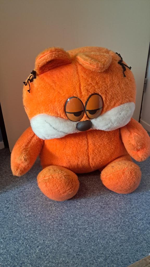 Mooie Garfield knuffel, super groot, decoratie, pluche, Verzamelen, Ophalen of Verzenden, Garfield, Zo goed als nieuw, Gebruiksvoorwerp