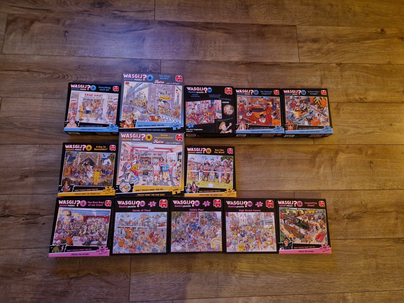 14 Wasgij Puzzels - Diverse Collectie, Ophalen, Gebruikt, Jumbo