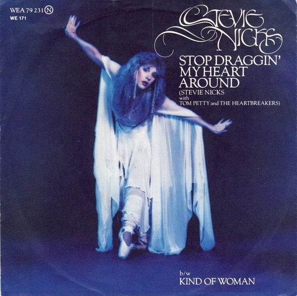 Stevie Nicks - Stop Draggin' my Heart Around (Single), Fotohoes, Ophalen of Verzenden, Gebruikt, Rock en Metal