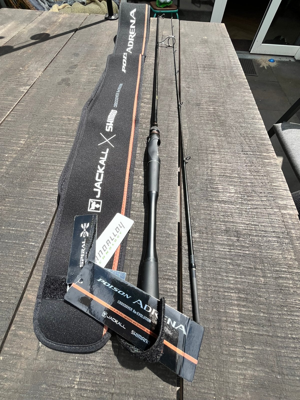 Shimano Poison Adrena 270LP2 Spinning 2,13M 3-12 Gram, Ophalen of Verzenden, Zo goed als nieuw, Werphengel