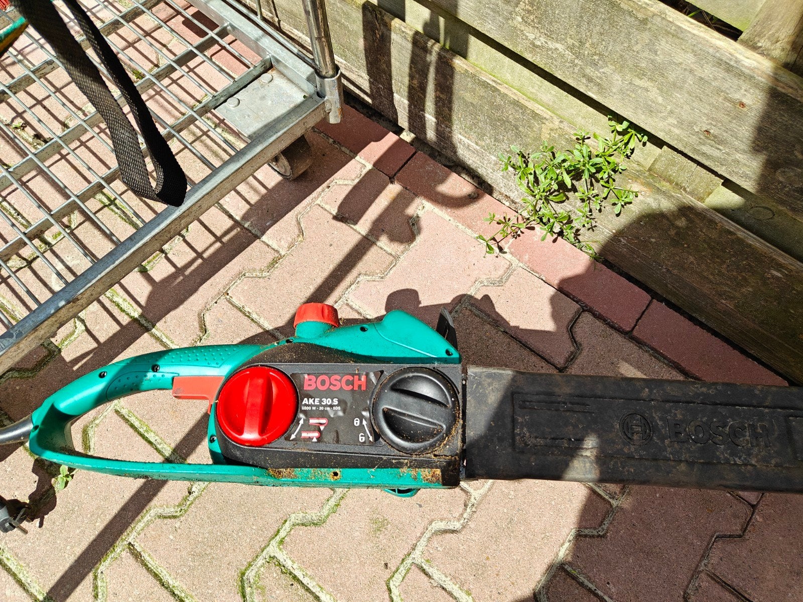 Bosch electrische kettingzaag, Ophalen of Verzenden, Gebruikt