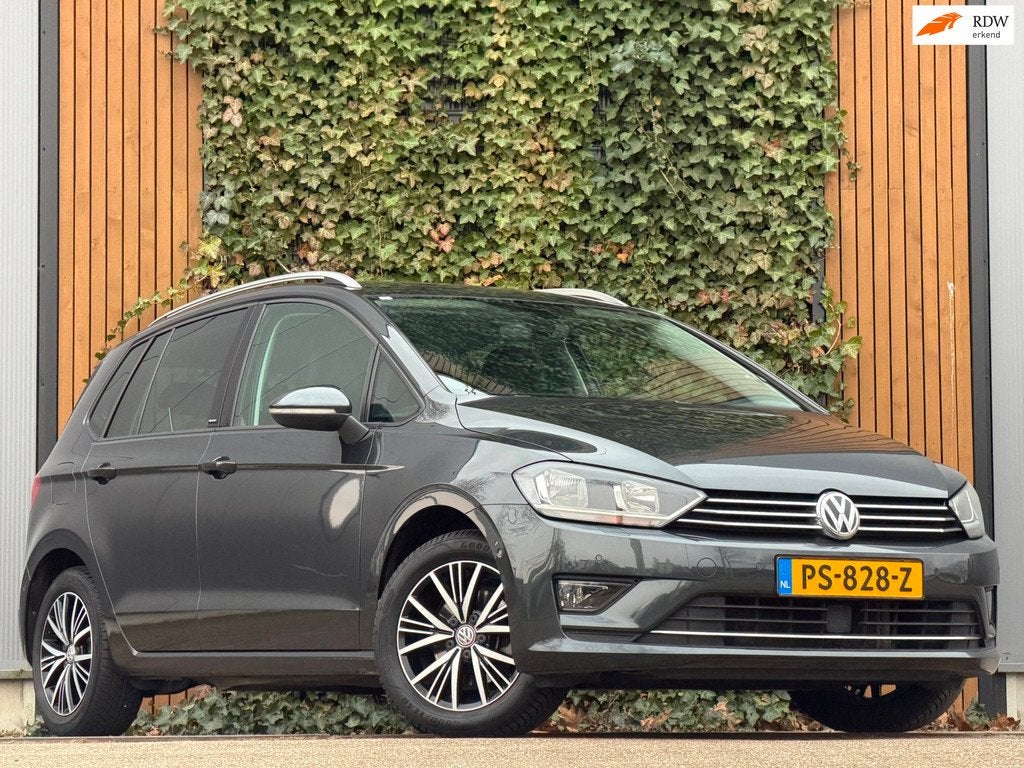 Volkswagen Golf Sportsvan 1.4 TSI Highline|Trekhaak|Automaat, Gebruikt, 1283 kg, Zwart, Golf Sportsvan