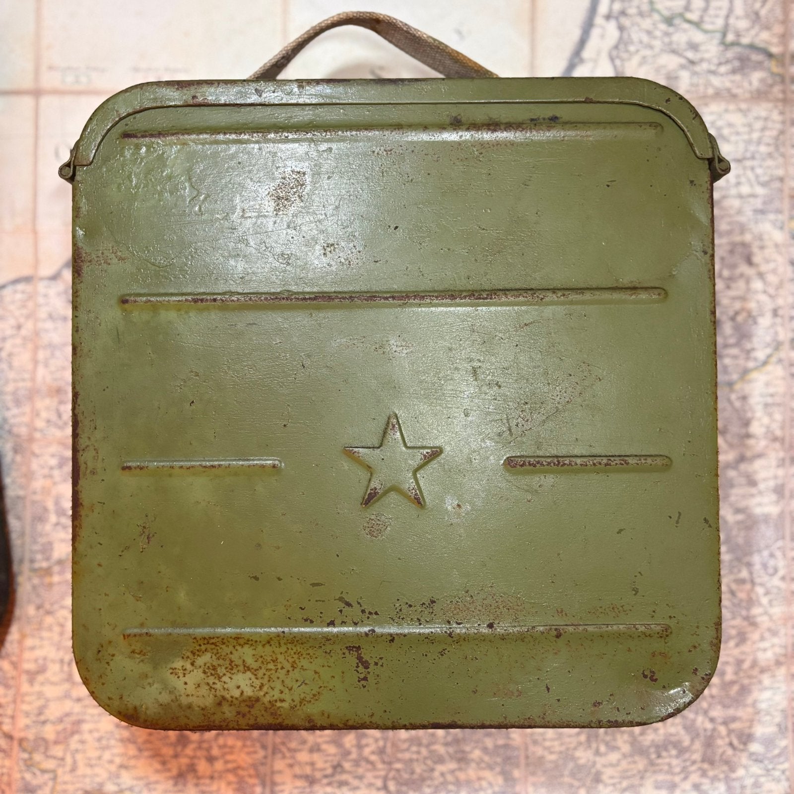Sovjet Maxim M1910 Munitiekist – WWII Rode Leger Reliek, Verzamelen, Ophalen of Verzenden, Duitsland